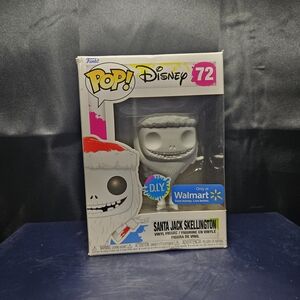 Nightmare Before Christmas DIY Santa Jack Skellington Funko POP